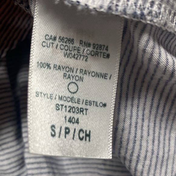 Splendid striped v neck top size small - Picture 7 of 7